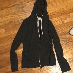 Dark grey zip up